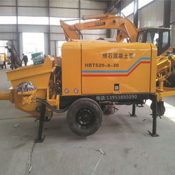 混凝土搅拌拖泵 安徽太湖制造，全国泵送服务网络全覆盖